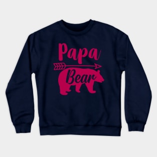 Papa Bear | Gift for dad Crewneck Sweatshirt